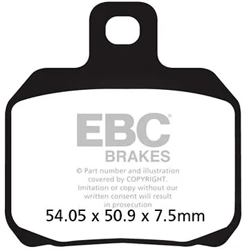 EBC Brzdové destičky FA266V (FA266V)