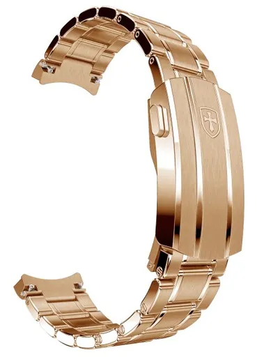 Kovový náramek Biatec | PVD úprava růžové zlato - 20 mm - Původní generace