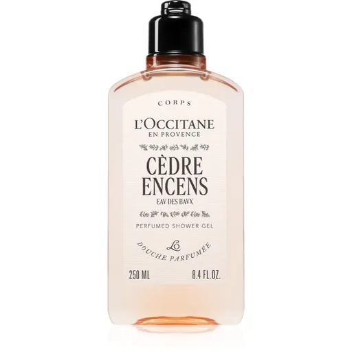 L’Occitane Cèdre Encens Perfumed Shower Gel sprchový gel 250 ml