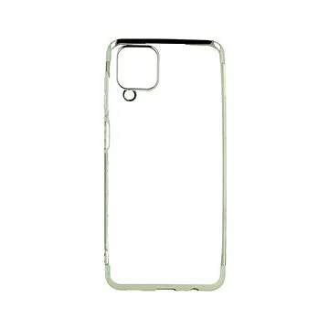 TopQ Frame Samsung A12 silikon stříbrný 58360 (Sun-58360)