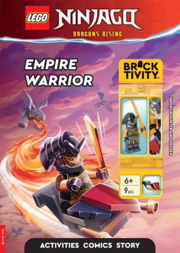 LEGOÂ® NINJAGOÂ®: Empire Warrior Activity Book (with Dragon Hunter minifigure and Speeder mini-build) - Buster Books, LEGOÂ®