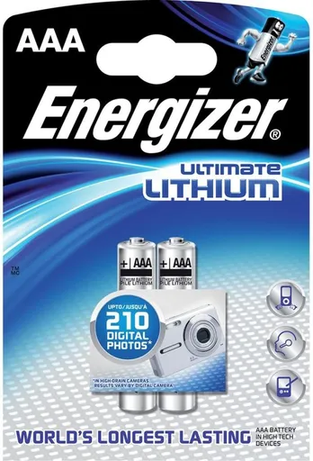 FR03 2BP AAA Ultimate Li ENERGIZER