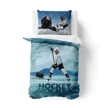 Kvalitex bavlna Hokej 3D 140 × 200, 70 × 90 (7620101436Z)