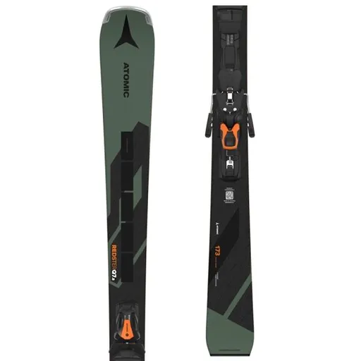 Atomic REDSTER Q7.8 RVSK C PT + MI12 GW Sjezdové lyže, tmavě zelená, velikost
