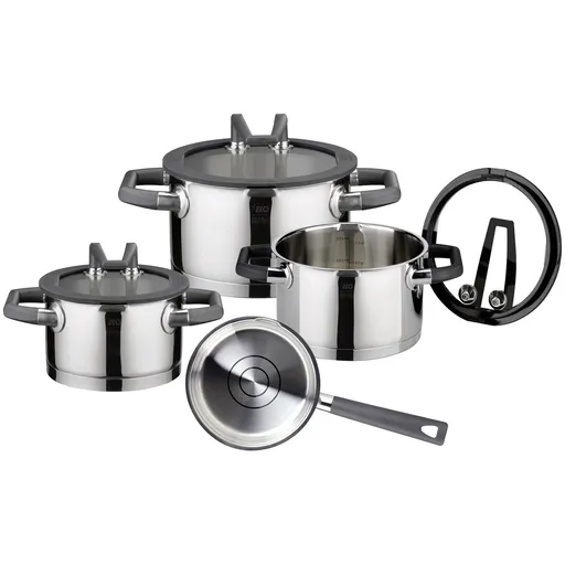 Elo 30004 Premium 4dílná sada nerezových hrnců Rondello