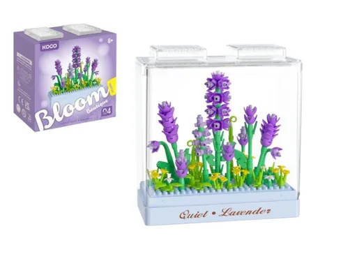 Stavebnice mini KOCO Levandule 239ks