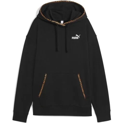 Puma ESSENTIALS GRAPHIC ANIMAL Dámská mikina, černá, velikost
