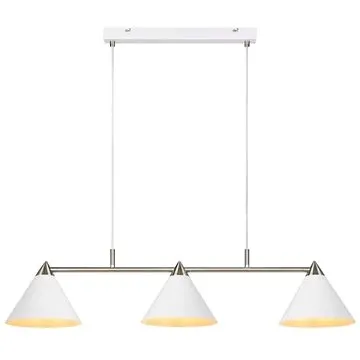 Markslöjd 108075 - Lustr na lanku KLINT 3xE14/40W/230V bílá (124553)