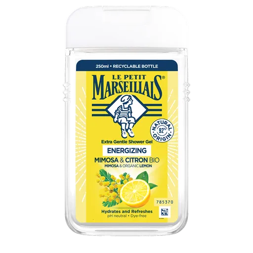 Le Petit Marseillais Sprchový gel Mimosa & Bio Lemon Shower Gel 250 ml