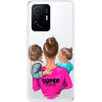 iSaprio Super Mama pro Boy and Girl pro Xiaomi 11T / 11T Pro (smboygirl-TPU3-Mi11Tp)