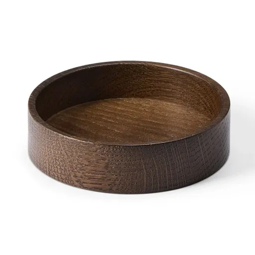 Odkládací miska WOOD BOX 11 cm, tmavě hnědá, dřevo, LIND DNA
