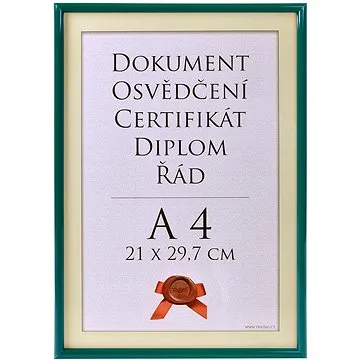 TRADAG Fotorámeček 21 × 29,7 cm, zelený (2821_3006)