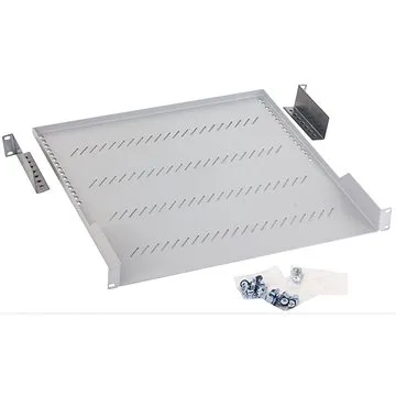 Triton RAX-UP-450-A1 - 19“ Police s perforací 1U 450mm (350450)