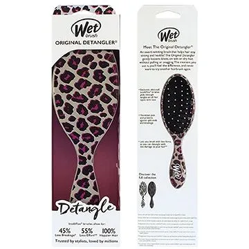 WET BRUSH Original Detangler Safari Pink Leopard (736658795615)