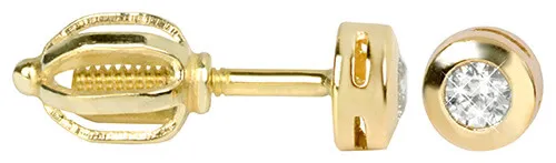 Soliter Zlaté náušnice s krystaly 236 001 00634