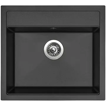 SINKS SOLO 560 Pureblack+VITALIA (SO56026VICL)