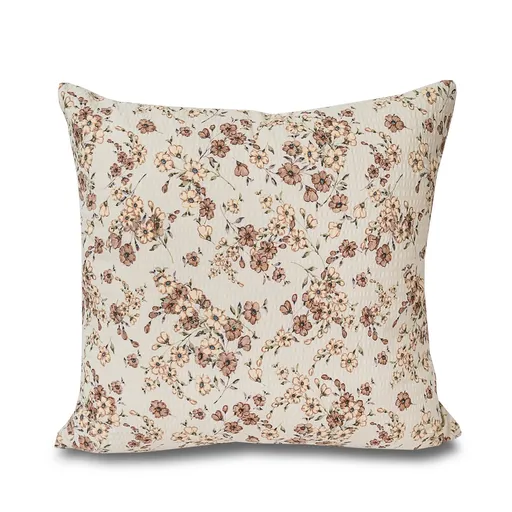 Kvalitex Povlak na polštář Kvítí béžová, 40 x 40 cm