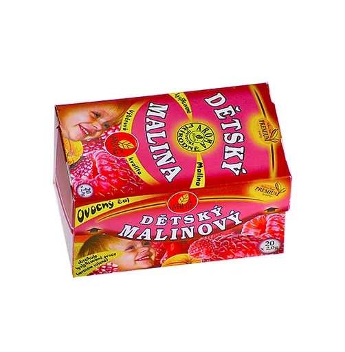 Milota Dětský malinový čaj nálevové sáčky 20x2 g