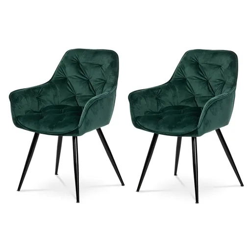 Sada jídelních židlí DCH-421 GRN4, 2 ks