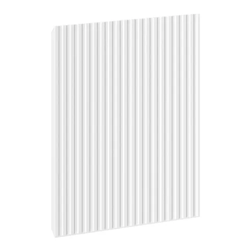 MEXEN Rivel čelo pro koupelnovou skříňku reliéf 45 x 43,5, bílá mat 91A21-0450-470-1-01