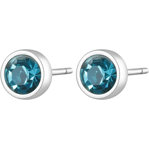 S'Agapõ Ocelové náušnice s krystaly CLICK SCK25