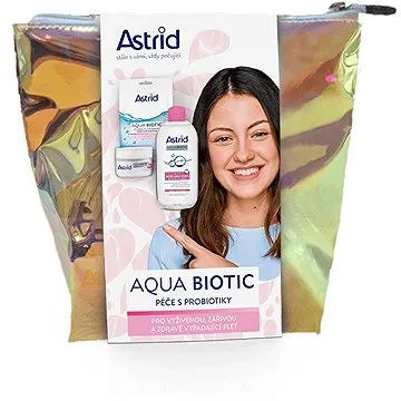ASTRID AQUA BIOTIC TRIPACK Denní a noční krém pro suchou a citlivou pleť 50 ml + Micelární voda 3 v  (8592297008453)