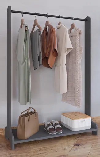 VCM Věšák na oblečení Lempu M, antracit