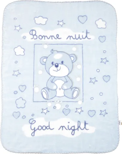 BABYMATEX Deka Shell modrá 80x100 cm