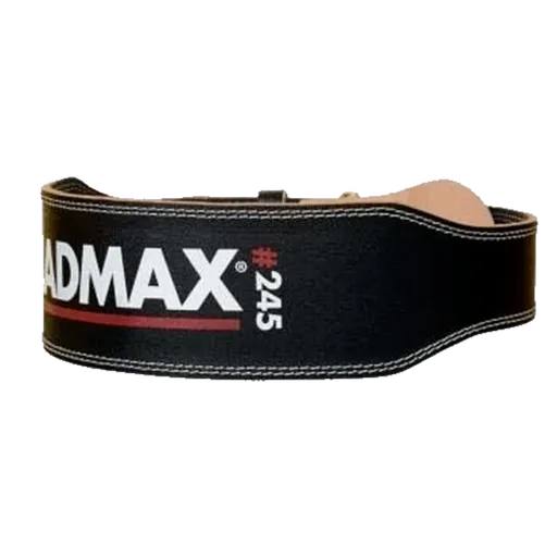 MadMax Opasek celokožený MFB245 černý - XXL