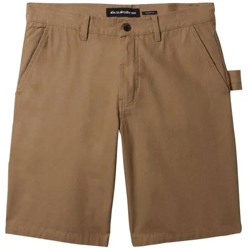 Quiksilver CARPENTER SHORT Pánské kraťasy, hnědá, velikost