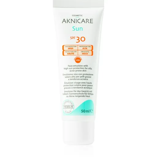 Synchroline Aknicare Sun ochranný krém pro mastnou pleť se sklonem k akné SPF 30 50 ml