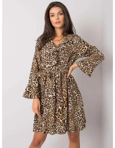 Dámské šaty BEXXLEY béžové a černé