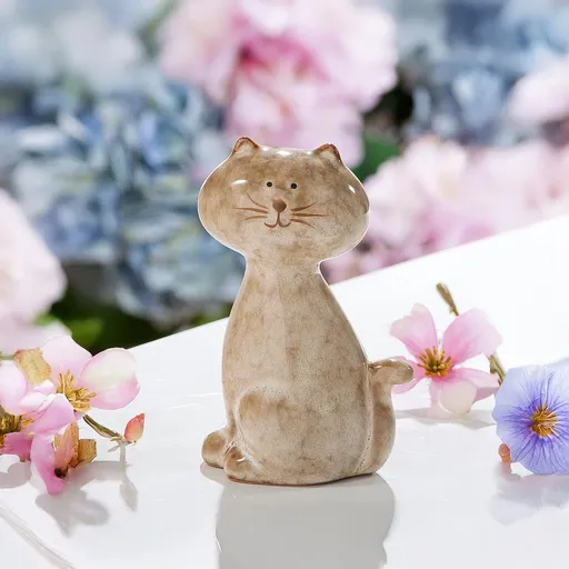 Gilde Porcelánová soška kočka Melle