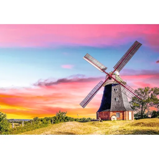 Větrný mlýn 300 dílků