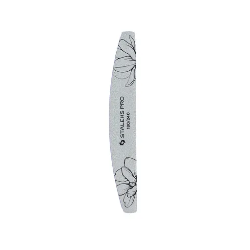 STALEKS Minerální pilník na nehty Expert 40 180/240 (Crescent Mineral Nail File) 25 ks