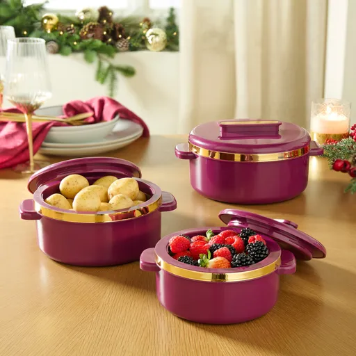 3 termo misky s pokličkou