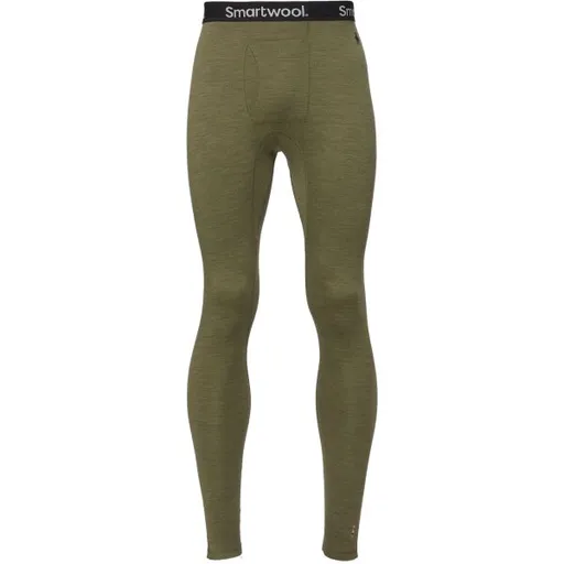 Smartwool M CLASSIC THERMAL MERINO BL BB Pánské spodky, khaki, velikost