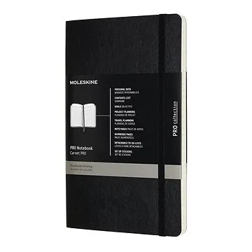 MOLESKINE Professional L, měkké desky (PROPFNTB3SBK)