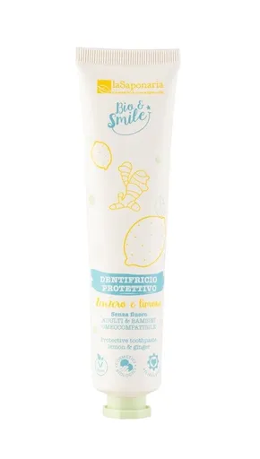 laSaponaria Ochranná zubní pasta zázvor a citrón BIO 75 ml