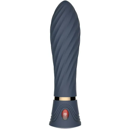 Sexy Elephant Vibrátor z dvojitého silikonu Blue Velvet