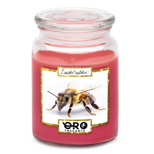 Svíčka Včela (Vůně svíčky: Višně v čokoládě)