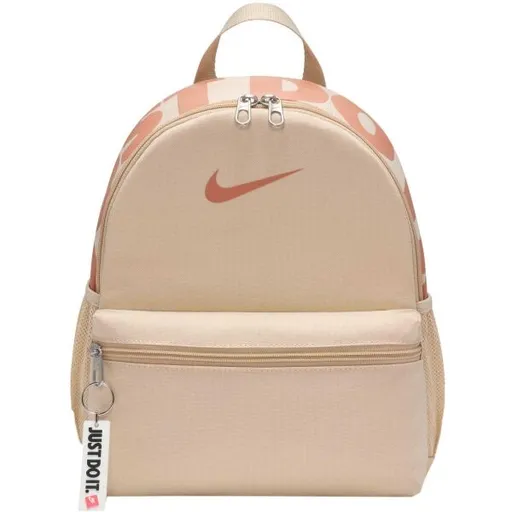 Nike BRASILIA Dětský batoh, béžová, velikost