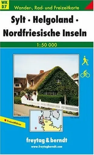 WKD 7 Sylt, Helgoland, Nordfriesische 1:50 000 / turistická mapa