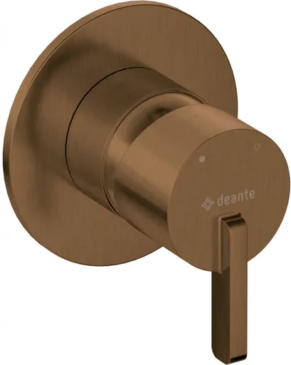 DEANTE Sprchová baterie Silia bronzová kartáčovaná, vestavná, bez přepínače sprchy BQS_C44L
