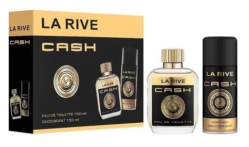La Rive Cash Man - EDT 100 ml + deodorant ve spreji 150 ml