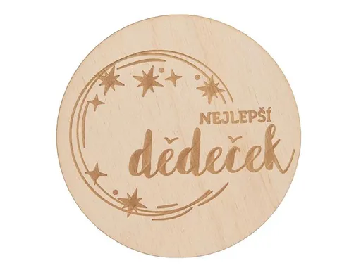 Podtácek ORION Nejlepší dědeček 12cm