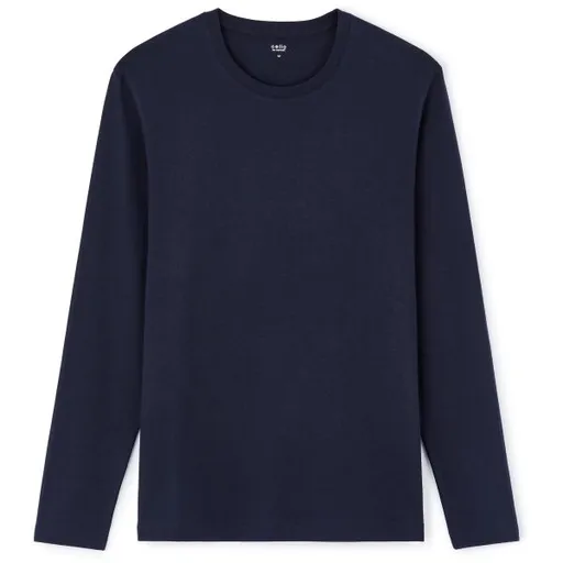 CELIO TEBASEML Pánské tričko, tmavě modrá, velikost