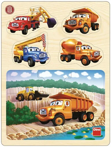 Dřevěné puzzle Tatra v lomu 13 dílků