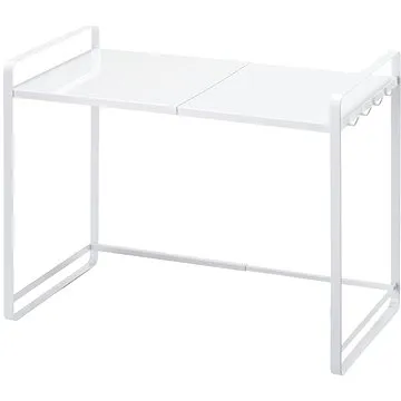 YAMAZAKI Police kuchyňská nastavitelná Tower 3130, 47,5-75, bílá (3130)