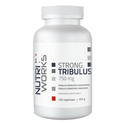 NutriWorks Tribulus Terrestris 750mg - 120 kapslí